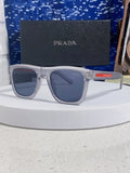 Prada Square Blue Lens Sunglasses for Men & Women - 432051