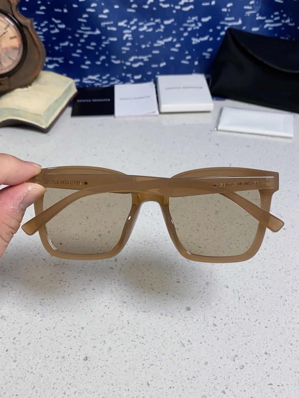 Gentle Monster HER Polarized Fashion Brown Lens Sunglasses for Men & Women - detail image 5
