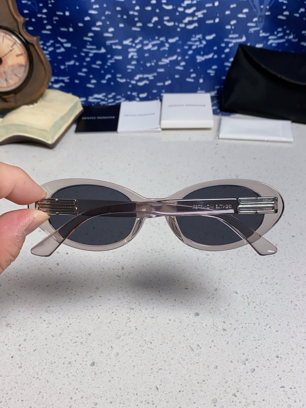 Gentle Monster JEANS Cat-Eye Silver Lens Sunglasses for Men & Women - 132649 - detail image 5