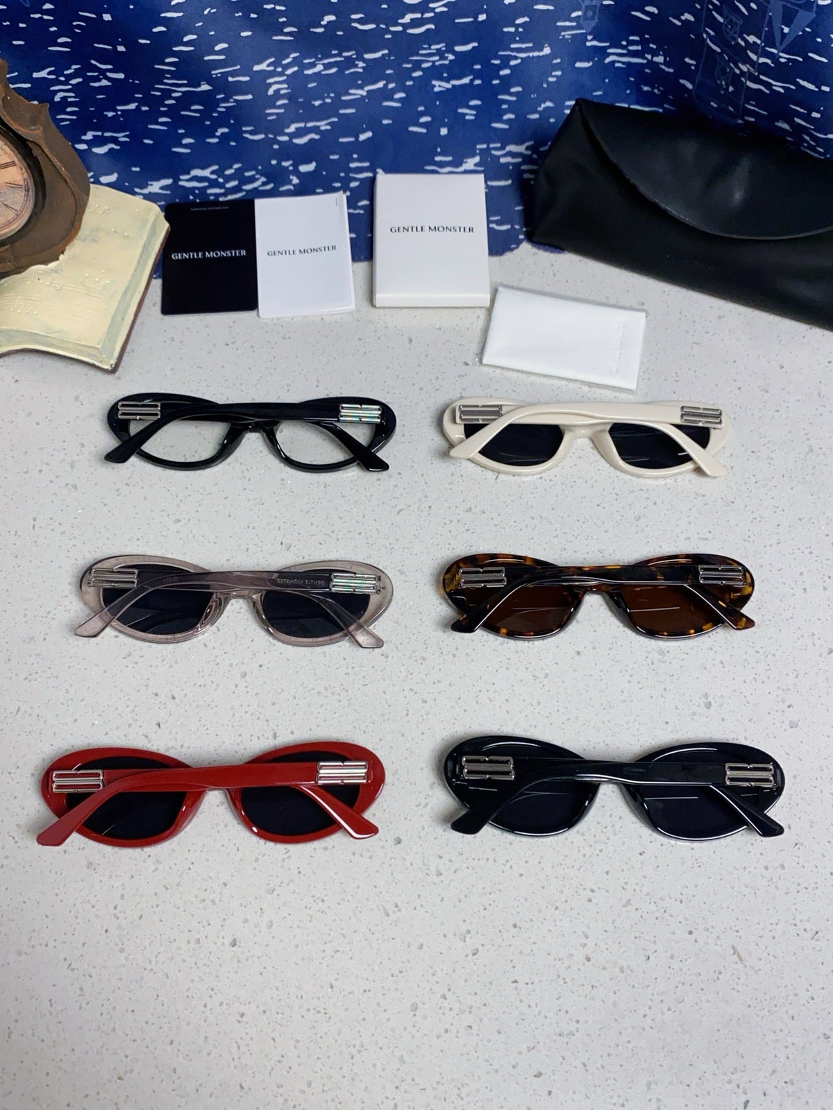 Gentle Monster JEANS Cat-Eye Brown Lens Sunglasses for Men & Women - detail image 11