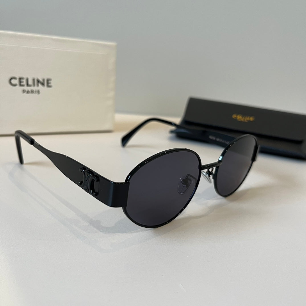 Celine Cat-Eye Black Lens Sunglasses for Men & Women - 432030