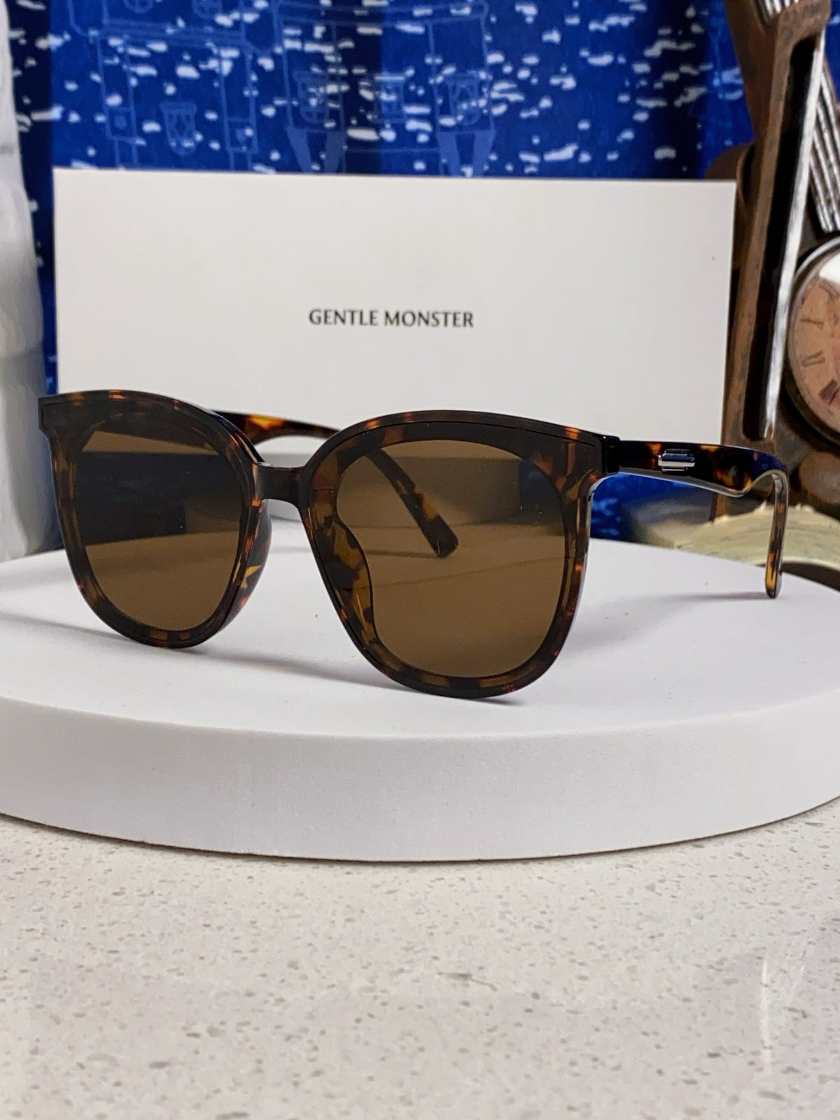 Gentle Monster JACKIE Fashion Brown Lens Sunglasses for Men & Women