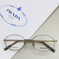 Prada VPR Titanium Fashion Silver Lens Sunglasses for Men & Women - 449416
