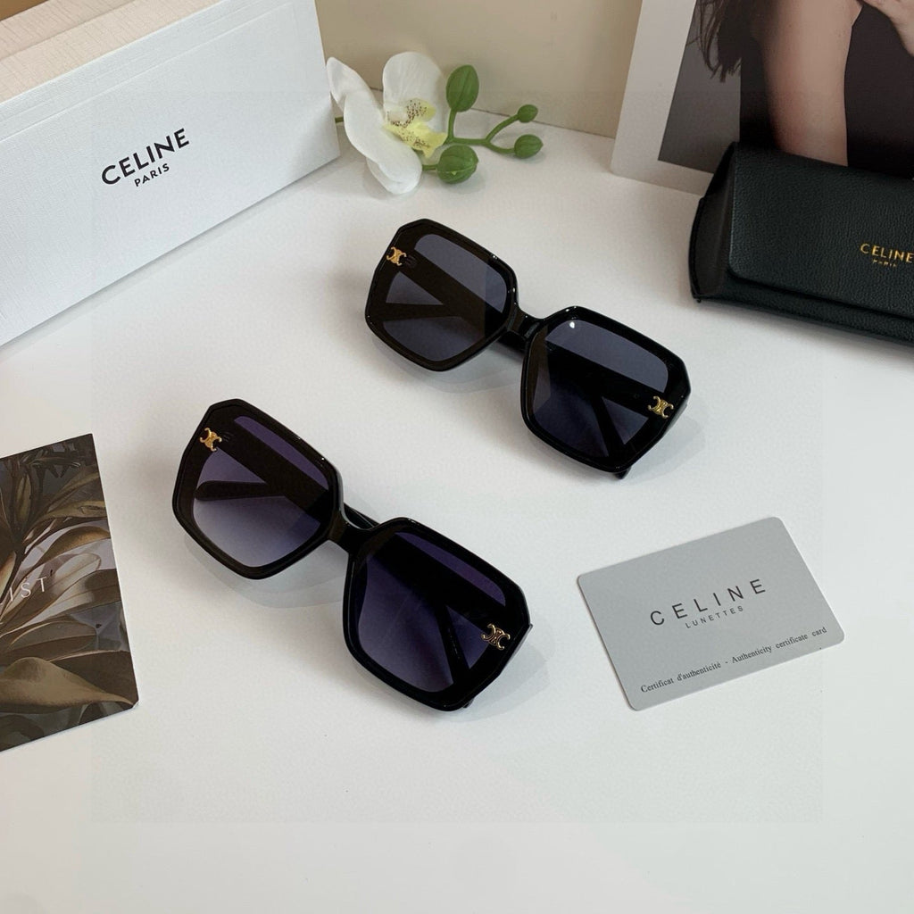 Celine Square Black Lens Sunglasses for Men & Women - 449239 - detail image 4
