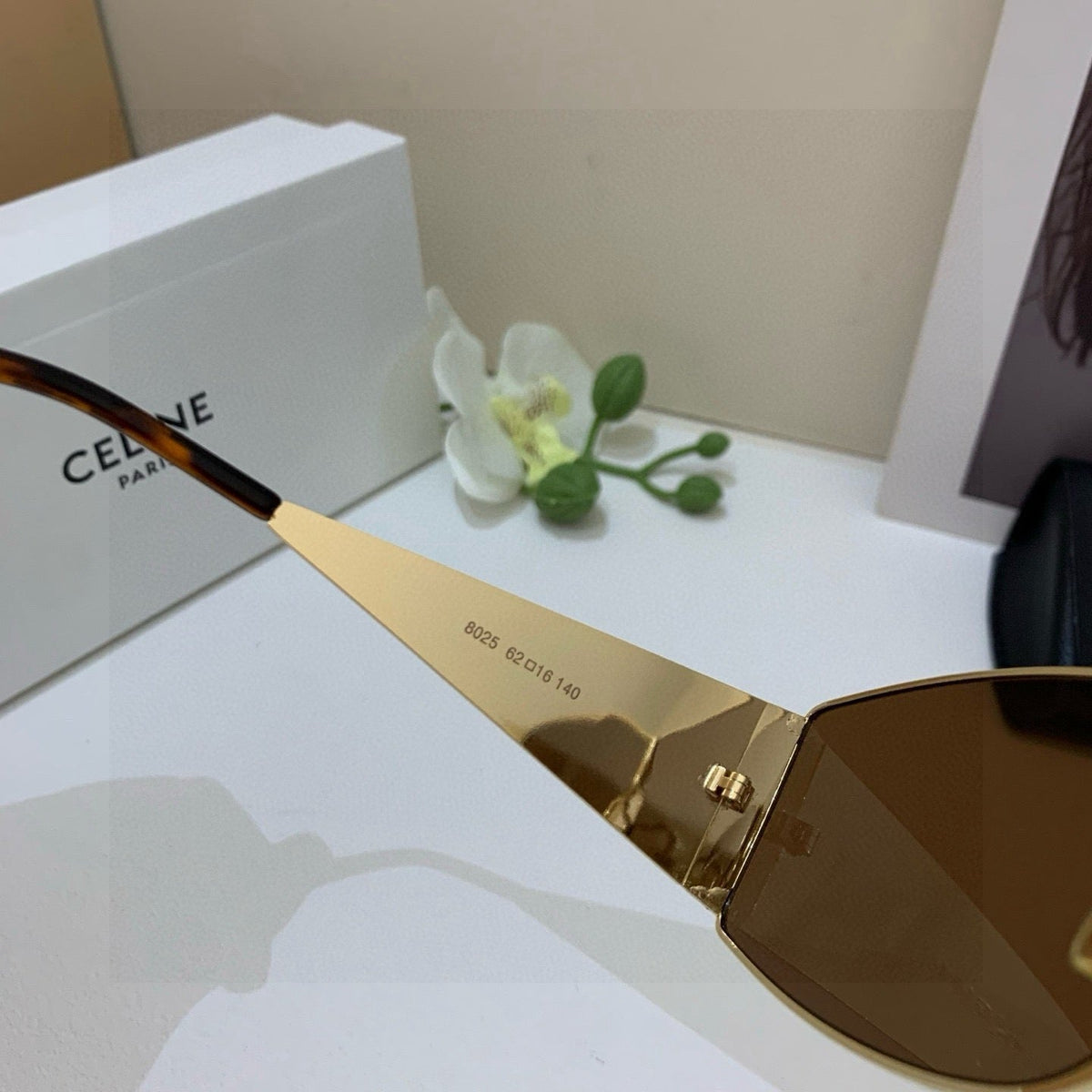 Celine Fashion Brown Lens Sunglasses for Men & Women - 449241