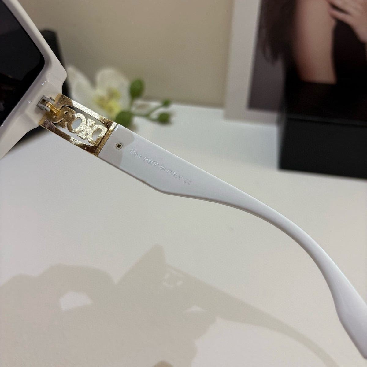 Dior Square Gray Lens Sunglasses for Men & Women - 371967 - detail image 2