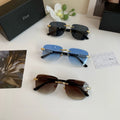 Dior Fashion Black Lens Sunglasses for Men & Women - 132423