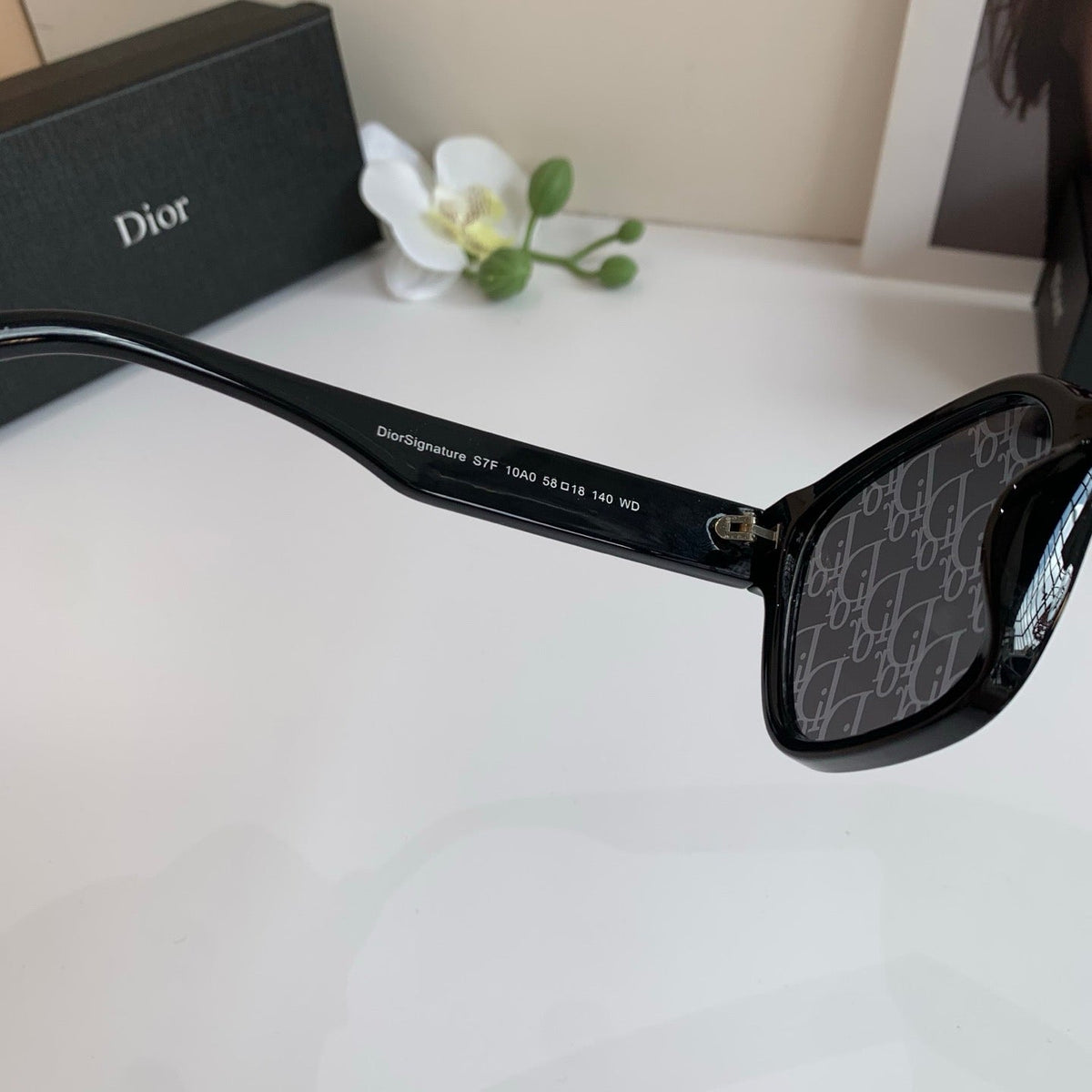 Dior Square Gray Lens Sunglasses for Men & Women - 382424