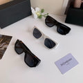 Saint Laurent Square Silver Lens Sunglasses for Men & Women - 449212