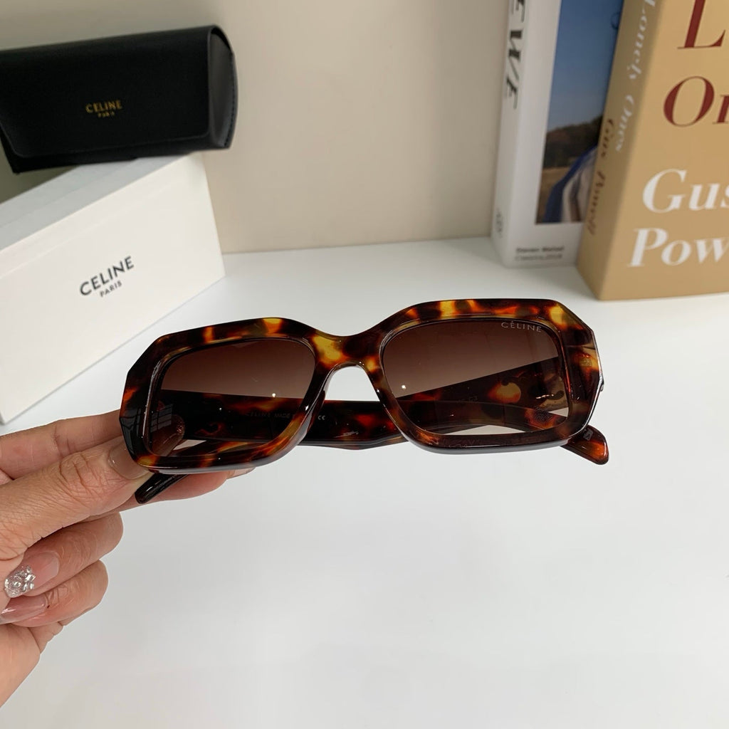 Celine Square Black Lens Sunglasses for Men & Women - 432014 - detail image 4