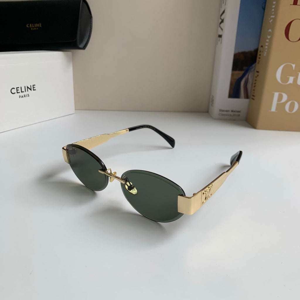 Celine Round Silver Lens Sunglasses for Men & Women - 449242 - detail image 2