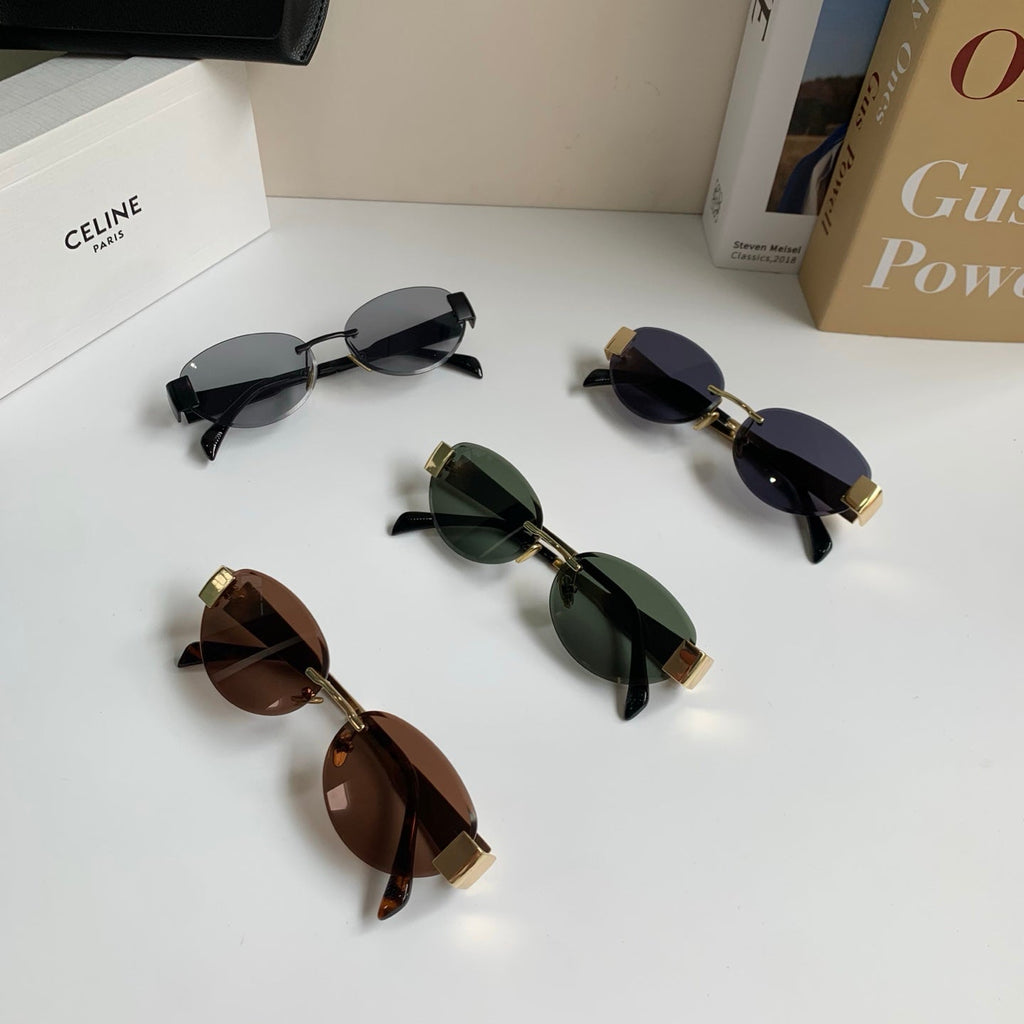 Celine Round Silver Lens Sunglasses for Men & Women - 358283 - detail image 10