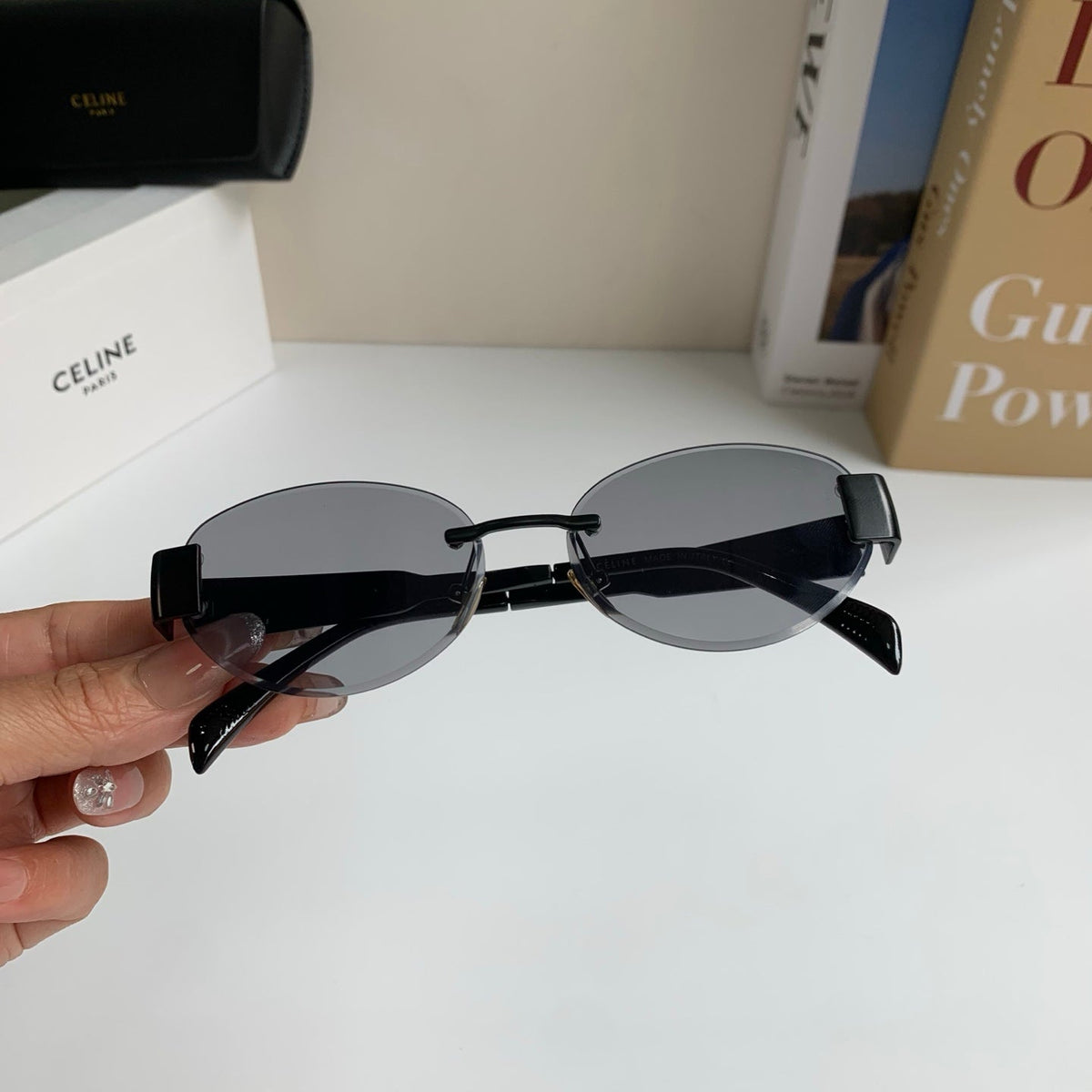 Celine Round Silver Lens Sunglasses for Men & Women - 358281 - detail image 3