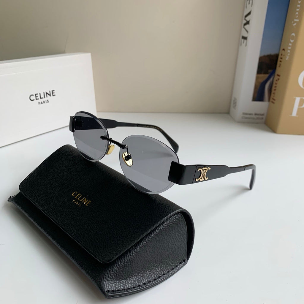 Celine Round Silver Lens Sunglasses for Men & Women - 358281 - detail image 4