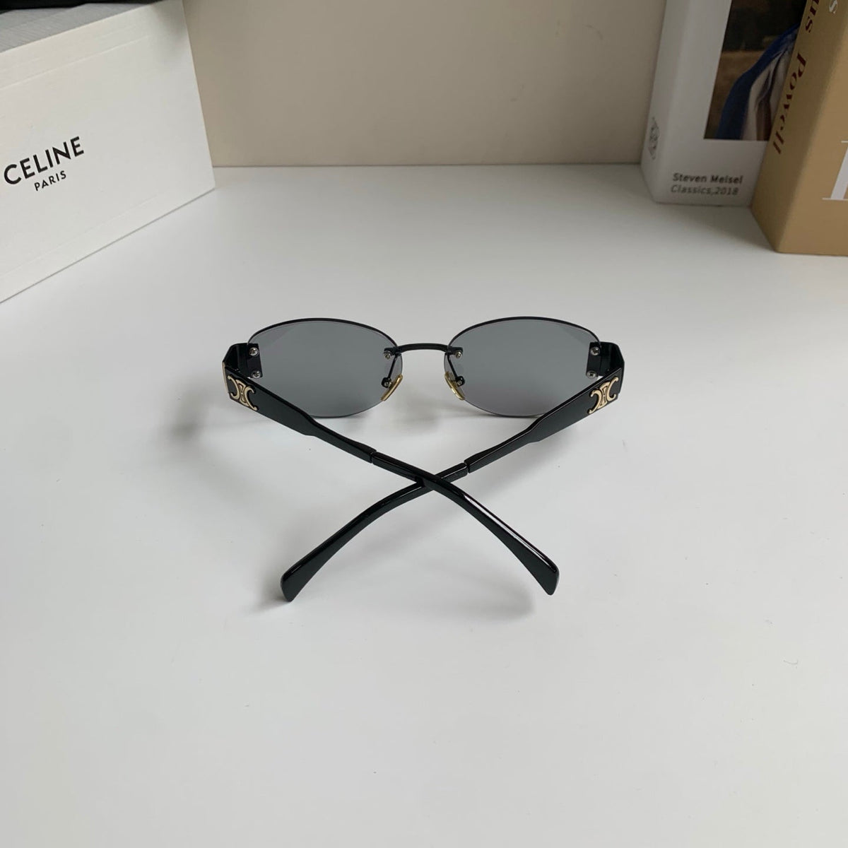Celine Round Silver Lens Sunglasses for Men & Women - 449243 - detail image 8