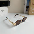 Celine Round Silver Lens Sunglasses for Men & Women - 449244