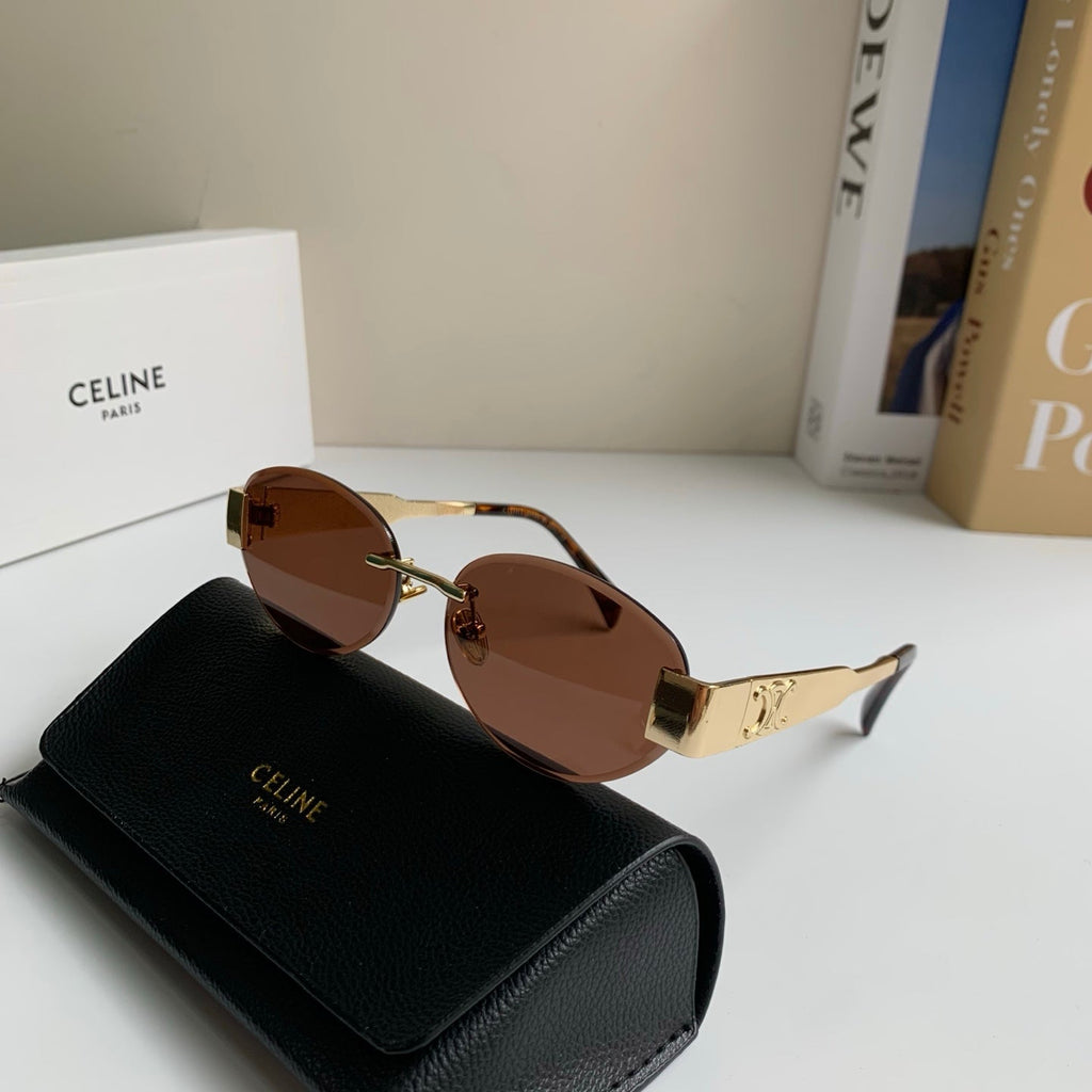 Celine Round Silver Lens Sunglasses for Men & Women - 449244 - detail image 4