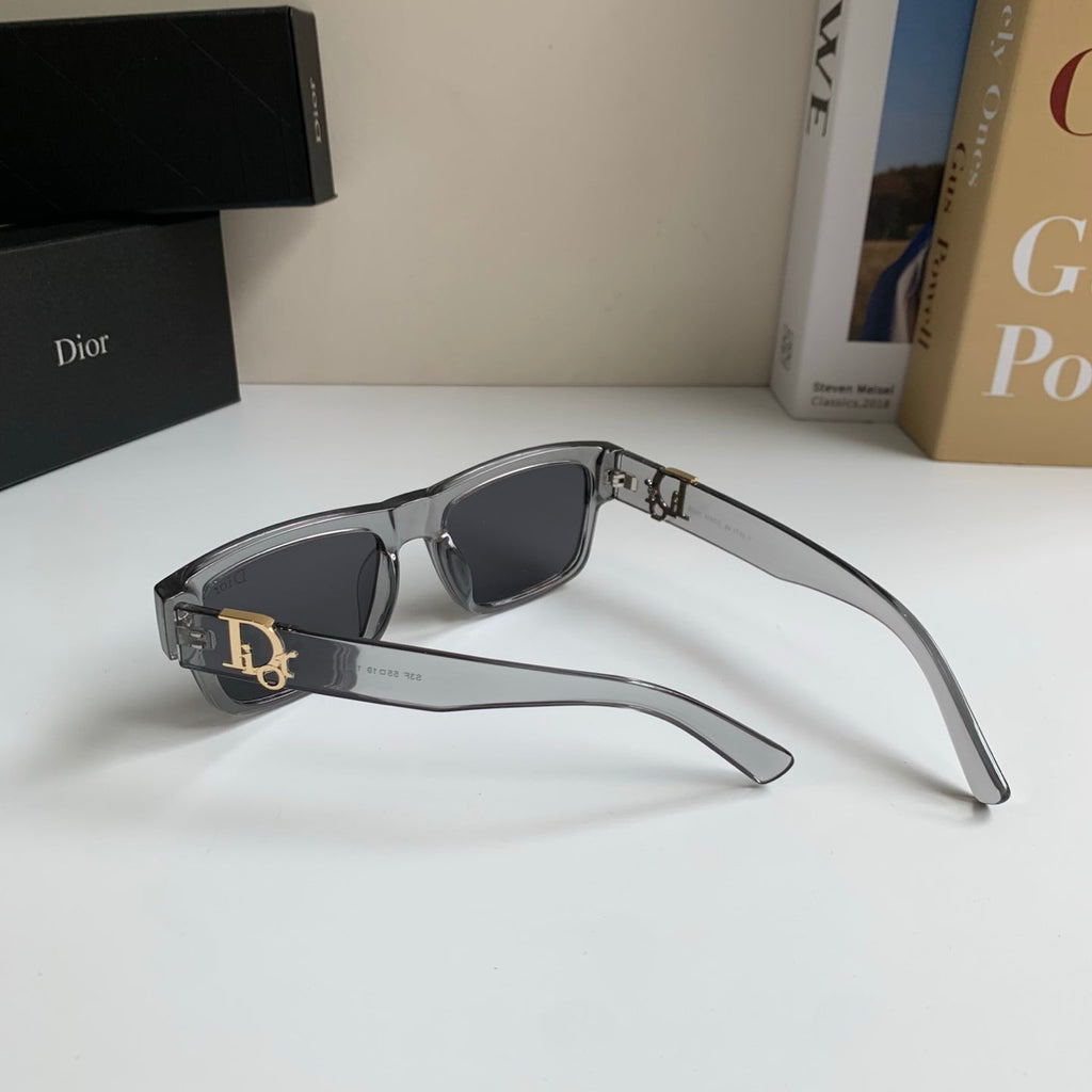 Dior Polarized Square Silver Lens Sunglasses for Men & Women - 358209 - detail image 7