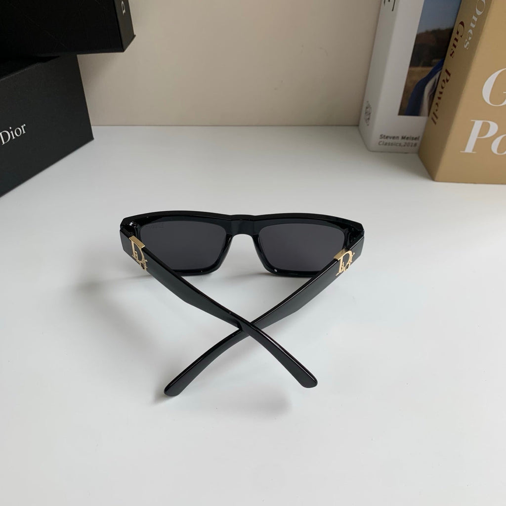 Dior Polarized Square Black Lens Sunglasses for Men & Women - 358215 - detail image 6