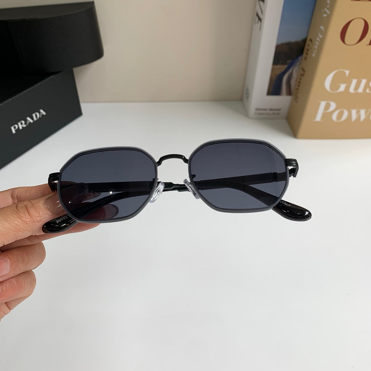 Prada Metal Fashion Silver Lens Sunglasses for Men & Women - 465600 - detail image 3