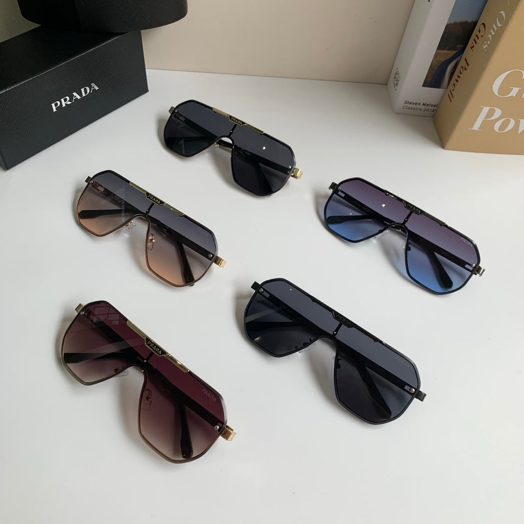 Prada Oversized Silver Lens Sunglasses for Men & Women - 415782 - detail image 9