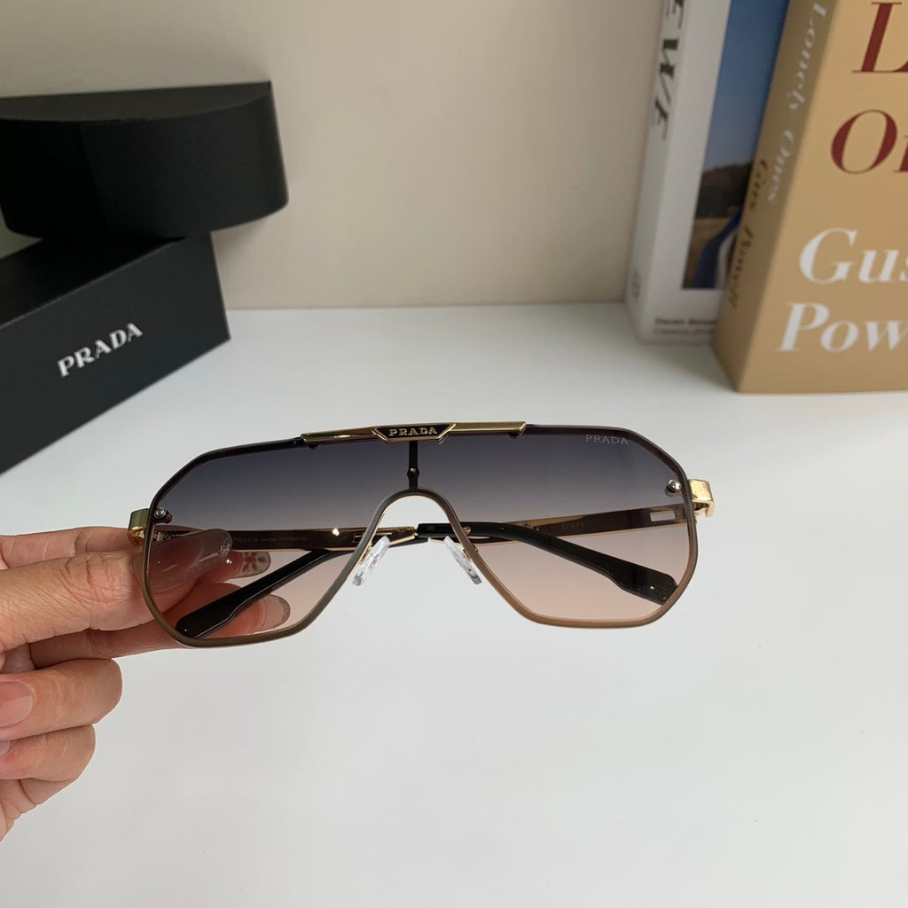Prada Oversized Silver Lens Sunglasses for Men & Women - 415779 - detail image 3