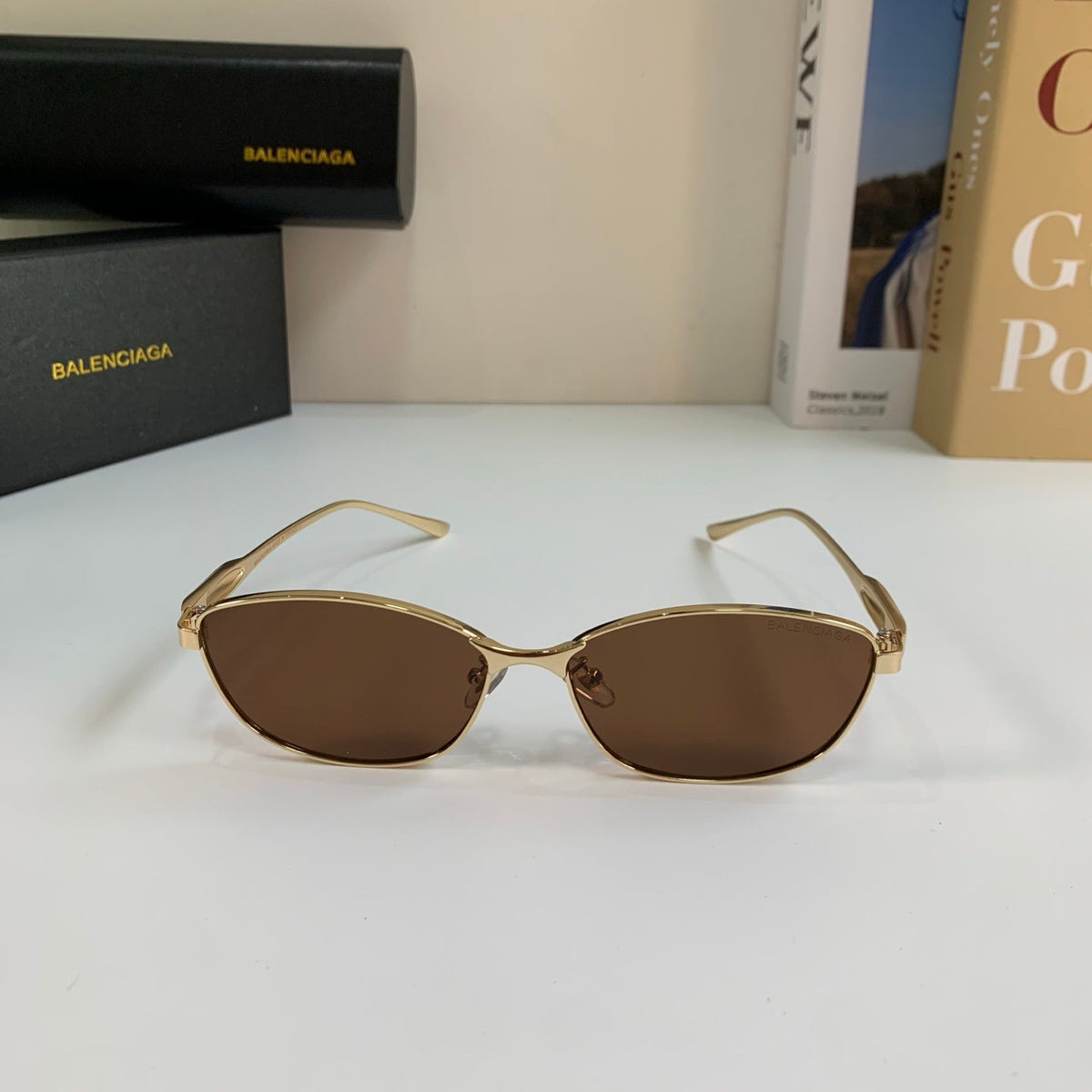Balenciaga Fashion Brown Lens Sunglasses for Men & Women - 416097 - detail image 5