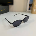 Balenciaga Fashion Silver Lens Sunglasses for Men & Women - 416098