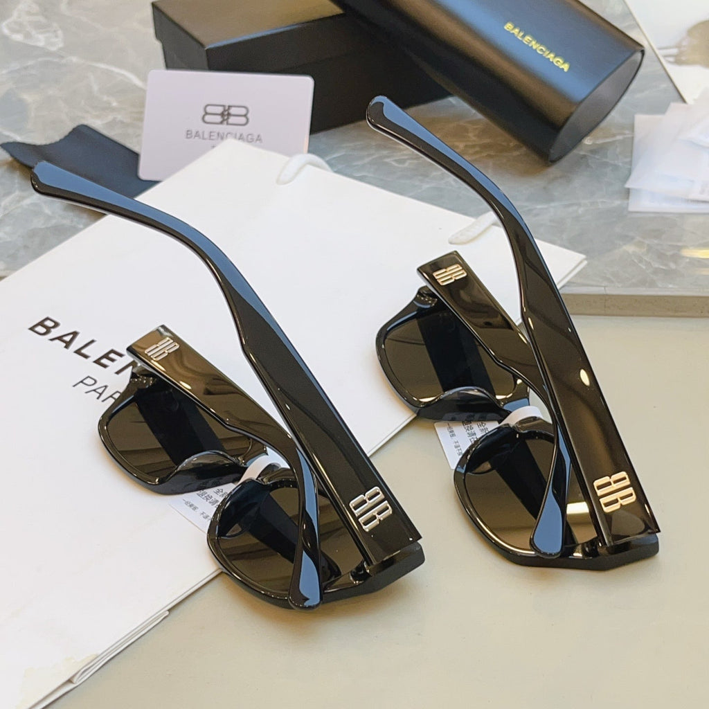 Balenciaga BB0480SK Fashion Black Lens Sunglasses for Men & Women - detail image 7