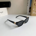 Celine Square Silver Lens Sunglasses for Men & Women - 415611