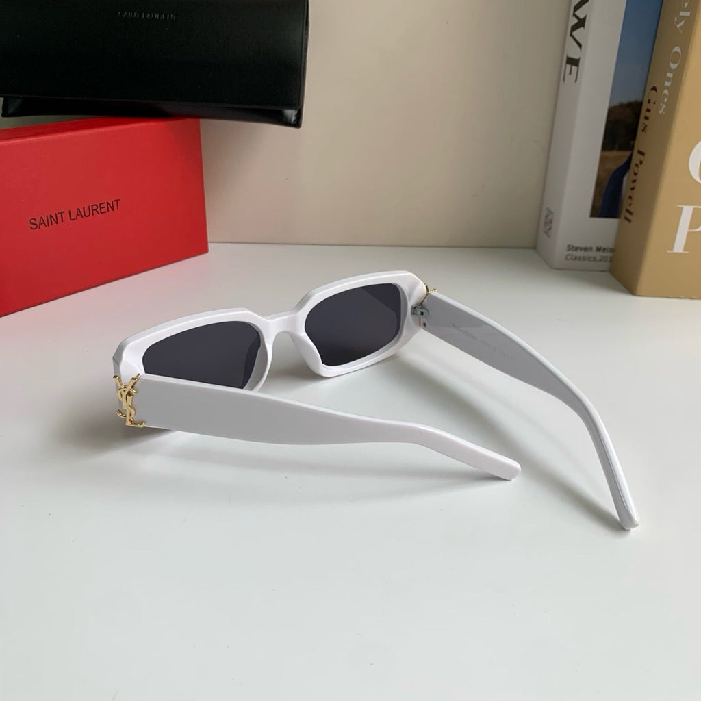 Saint Laurent Square Silver Lens Sunglasses for Men & Women - 358264 - detail image 6