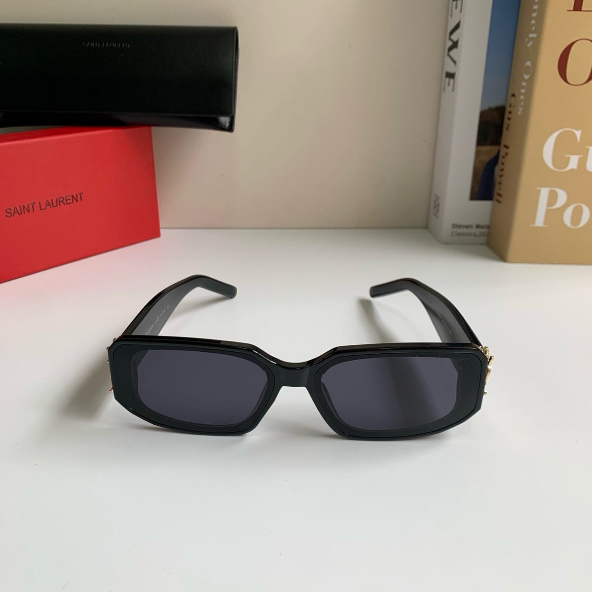Saint Laurent Square Black Lens Sunglasses for Men & Women - 358265 - detail image 5